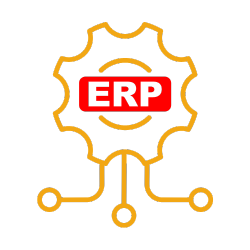 Gear with ERP in center and circuits coming out of it